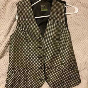 Gold and Black Vest